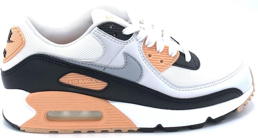 Nike Sportswear Sneakers laag 'Air Max 90' lichtlila bourgogne zwart wit