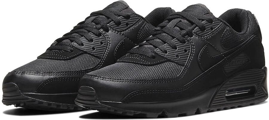 Nike Air Max 90 ''Triple Black'' Sneakers Mannen Zwart Zwart Zwart CN8490 - Foto 10