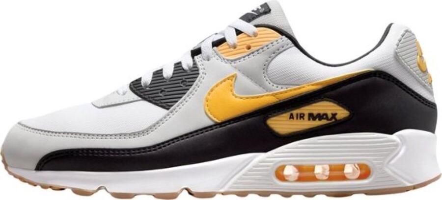 Nike Herenschoenen Air Max 90 White Photon Dust Black Laser Orange- Heren White Photon Dust Black Laser Orange - Foto 2