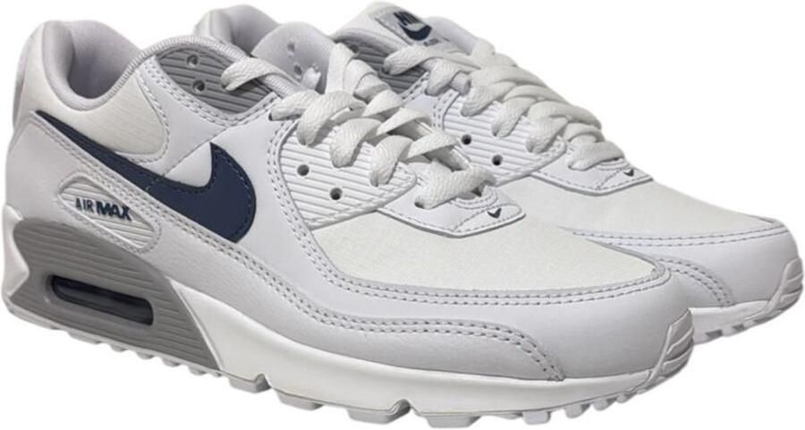 Nike Air Max 90 Limited Edition Heren Sneaker Wit Blauw Doos zonder deksel - Foto 2