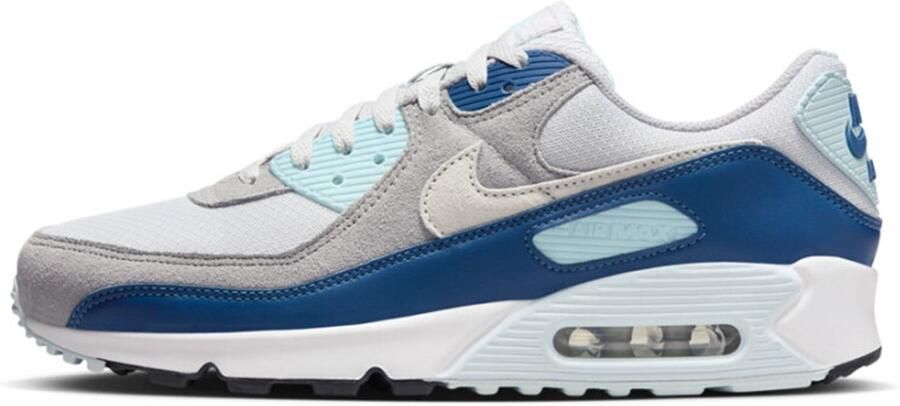 Nike Air Max 90 Pure Platinum Glacier Blue Court Blue White- Pure Platinum Glacier Blue Court Blue White - Foto 2