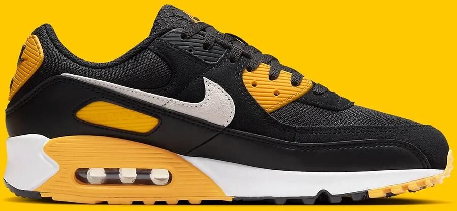 Nike Air Max 90 Black University Gold White- Black University Gold White