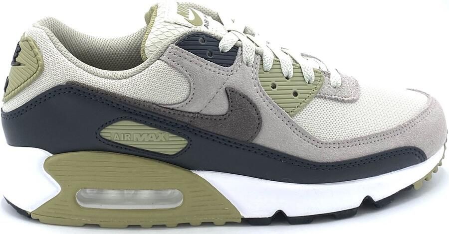 Nike Air Max 90 Cave Stone Sneakers Unisex Grijs Zwart Groen - Foto 3