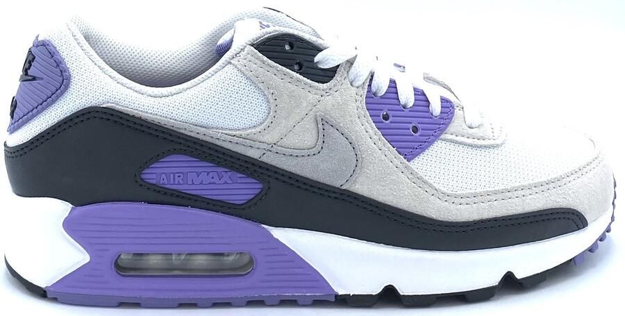 Nike Air Max 90 White Dusty Amethyst Photon Dust Light Smoke Grey - Foto 2