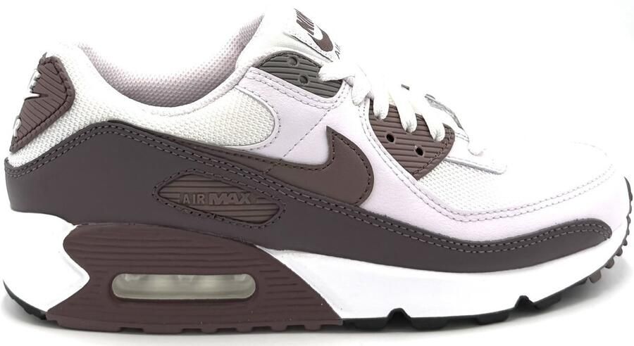 Nike Sportswear Sneakers laag 'Air Max 90' lichtlila bourgogne zwart wit
