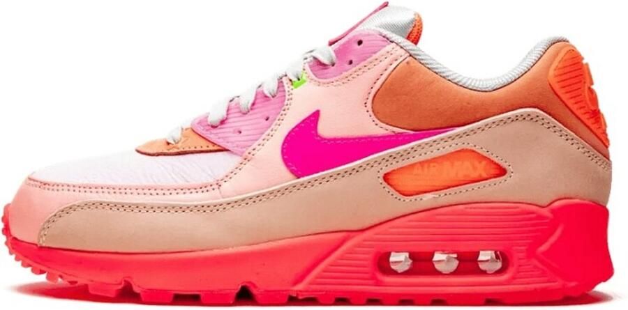 Nike Wmns Air Max 90 (Bright Crimson) Sneakers Unisex