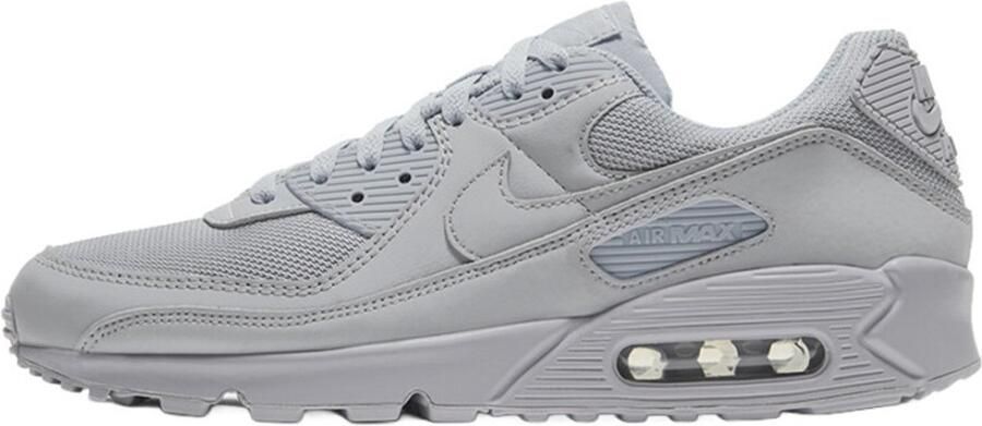 Nike Air Max 90 Grey Nubuck Sneakers Heren Doos Zonder Deksel