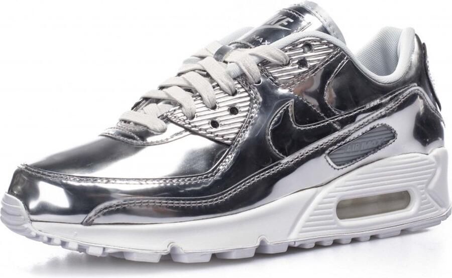 Nike Air Max 90 Metallic Pack 'Silver' Sneakers Unisex Zilver - Foto 3