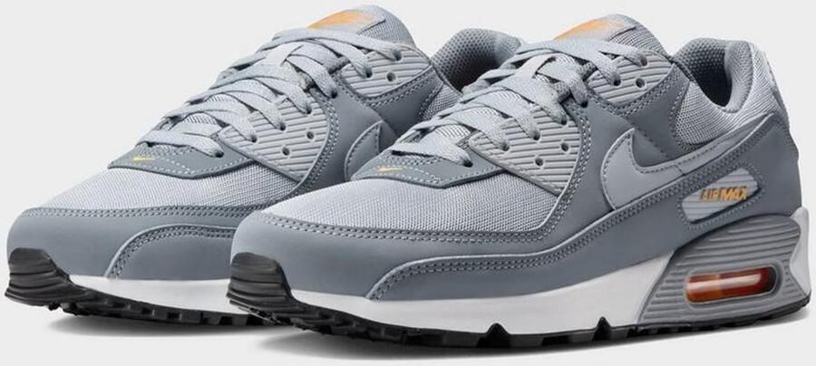 Nike Air Max 90 Cool Grey Black Sundial Wolf Grey- Cool Grey Black Sundial Wolf Grey - Foto 2
