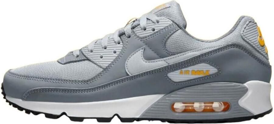 Nike Air Max 90 Cool Grey Black Sundial Wolf Grey- Cool Grey Black Sundial Wolf Grey - Foto 2