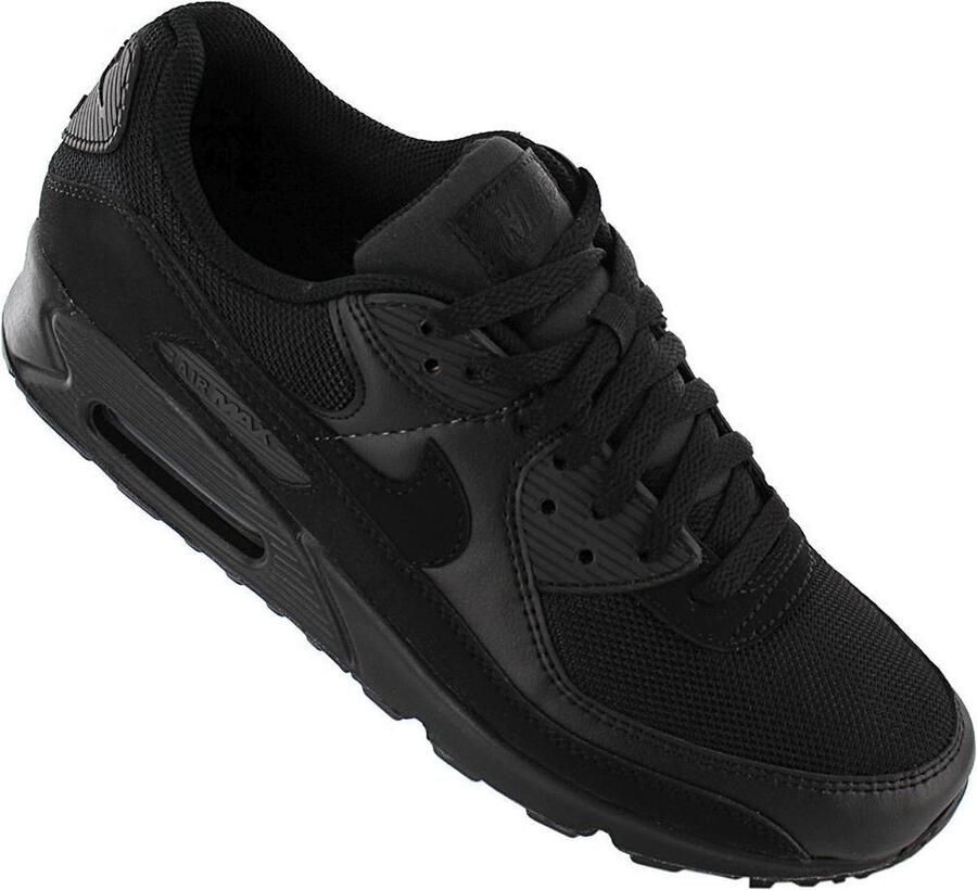 Nike Air Max 90 ''Triple Black'' Sneakers Mannen Zwart Zwart Zwart CN8490 - Foto 2