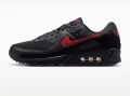Nike Air Max 90 Unisex Black Tough Red - Zwart/Rood