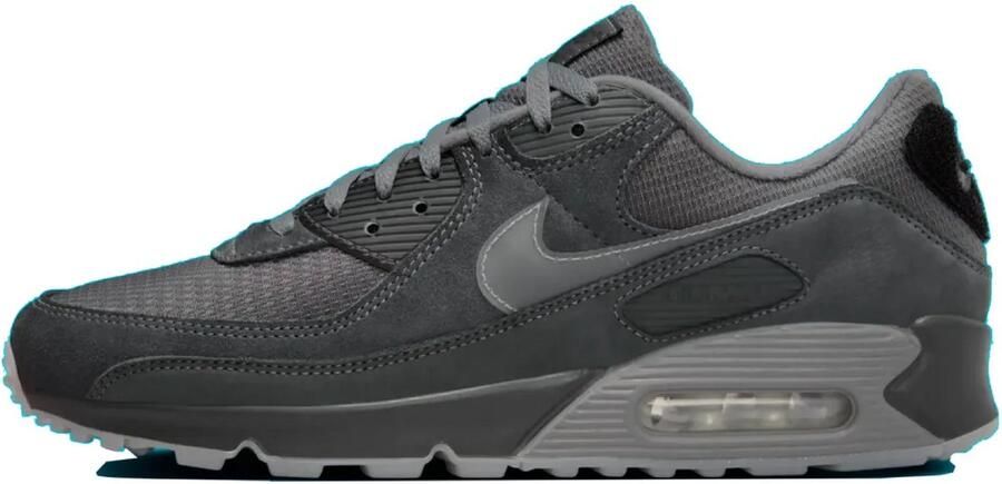 Nike Air Max 90 'Velcro' Sneakers Gray Heren