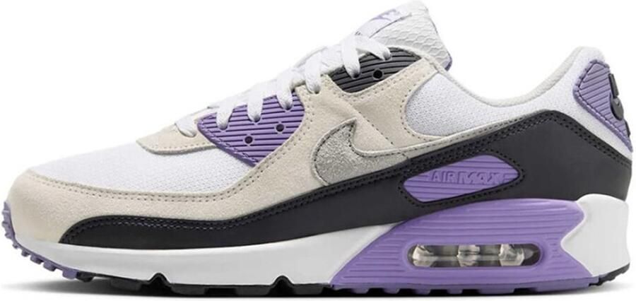 Nike Air Max 90 White Dusty Amethyst Photon Dust Light Smoke Grey - Foto 4