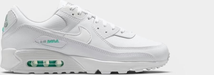 Nike Air Max 90 Wit Hyper Turquoise Photon Dust Wit Air Max Lifestyle Sneakers voor nen