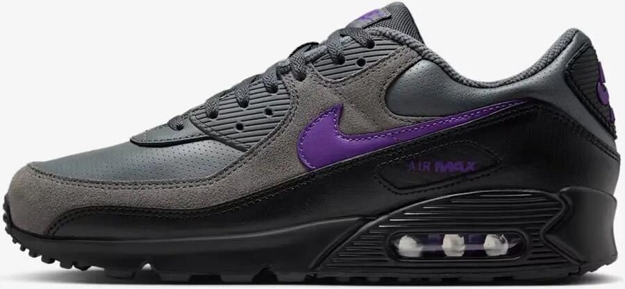 Nike Air Max 90 Wild Grape Sneakers Unisex Iron Grey Zwart Wit Wild Grape