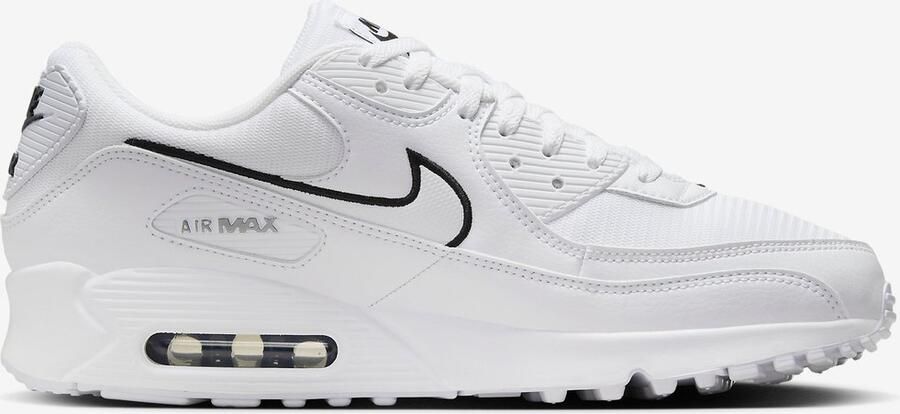 Nike Air Max 90 Sneakers Schoenen White Black Noir casual zomer - Foto 2