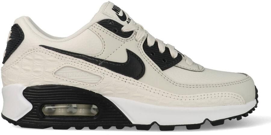 Nike Air Max 90 Wmns Sail Croc Skin Sneakers Unisex Beige Zwart