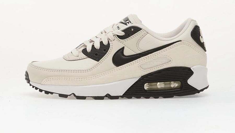 Nike Air Max 90 Wmns Sail Croc Skin Sneakers Unisex Beige Zwart