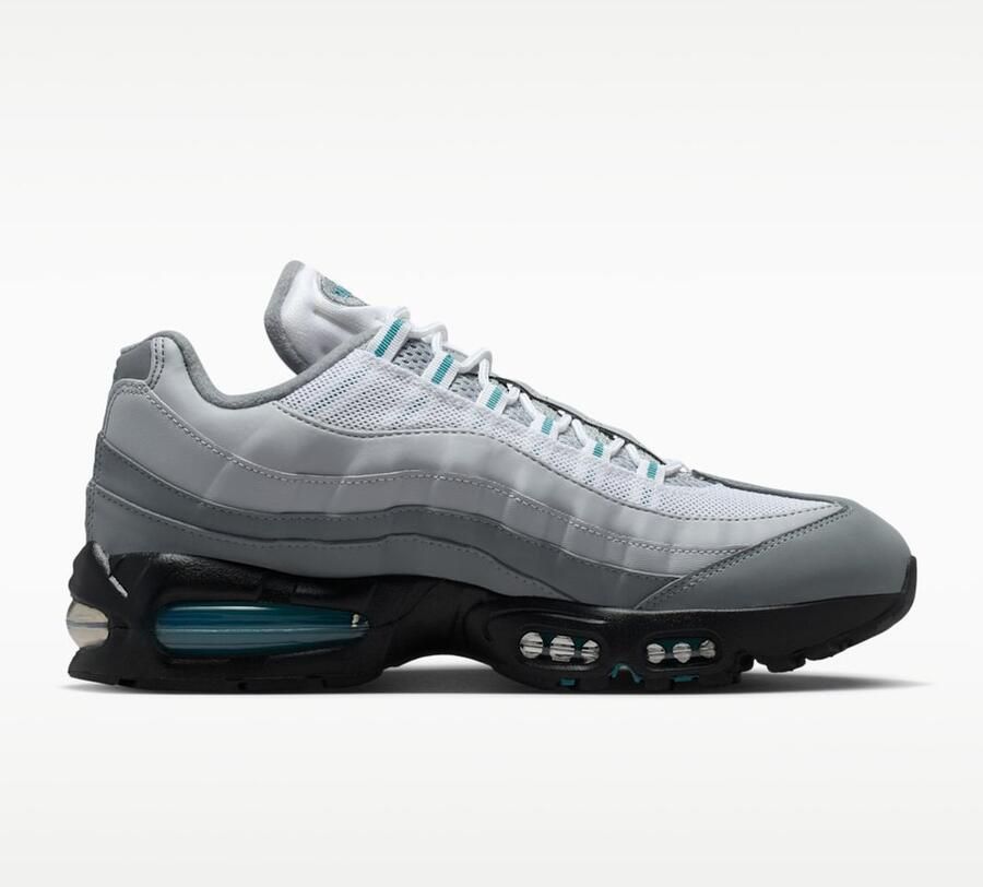 Nike Herenschoenen Air Max 95 Big Bubble 'OG' Grijs- Heren Grijs