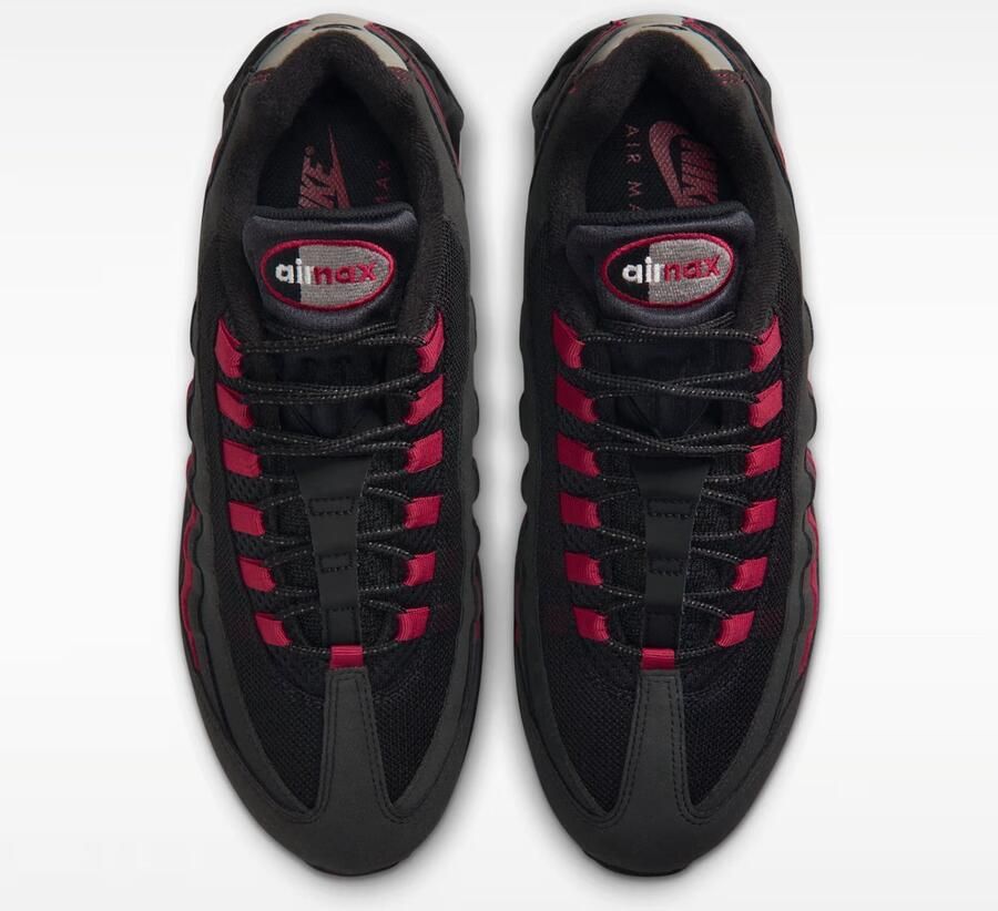 Nike Herenschoenen Air Max 95 Big Bubble 'OG' Zwart- Heren Zwart - Foto 2