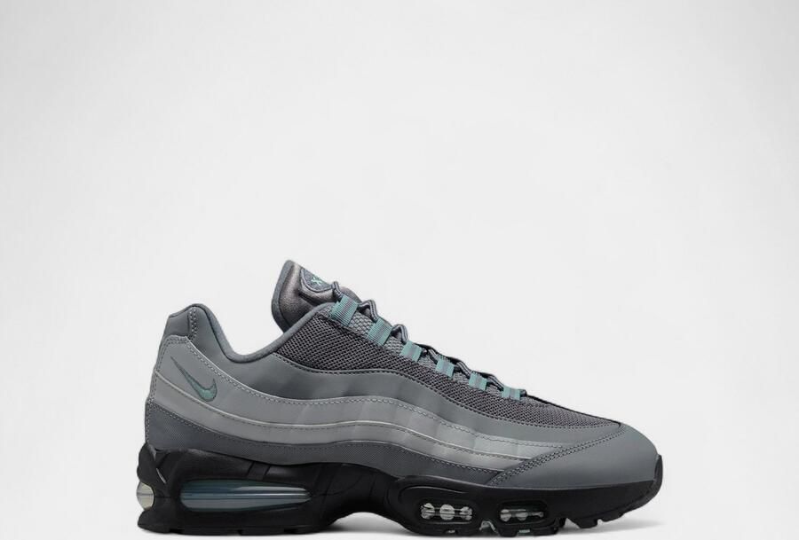 Nike Lage Sneakers Air Max 95 Big Bubble Smoke Grey Cannon