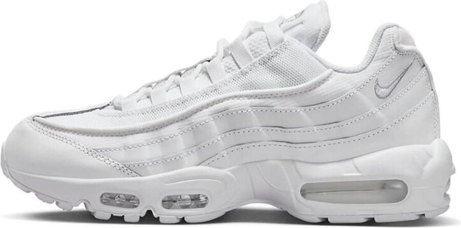 Nike Air Max 95 Essential Heren Sneakers Schoenen Sportschoenen Wit CT1268-100 LET OP! Doos Zonde Deksel - Foto 6