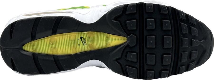 Nike Air Max 95 Essential Lemon Lime Heren Sneakers Schoenen Wit DQ3429 - Foto 3