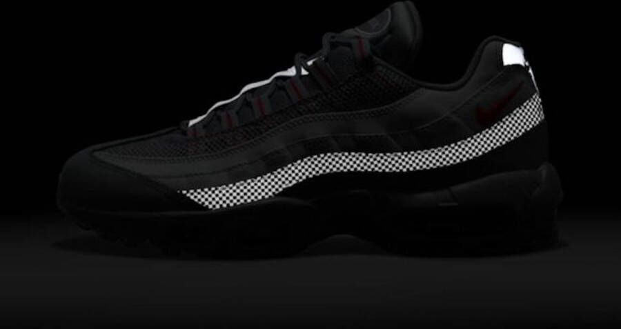 Nike Air Max 95 Essential Smoke Grey Particle Grey Light Smoke Grey University Red - Foto 5