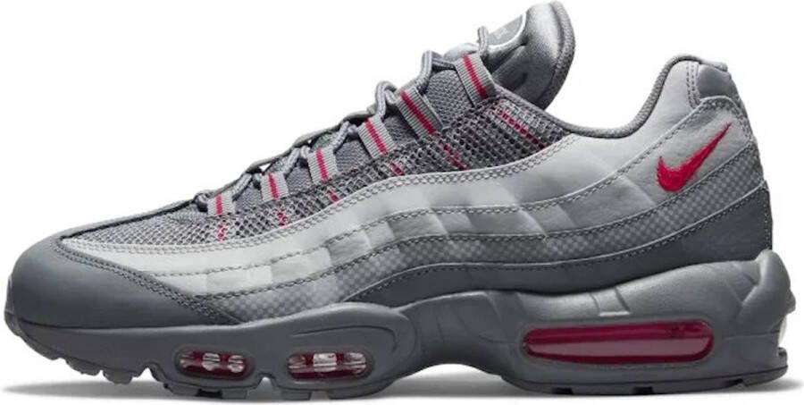 Nike Air Max 95 Essential Smoke Grey Particle Grey Light Smoke Grey University Red - Foto 6