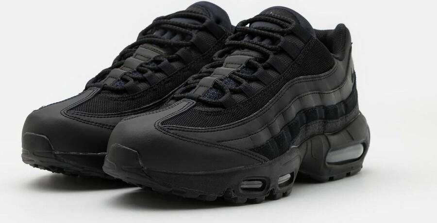 Nike Air Max 95 Essential Heren Sneakers Sport Casual Schoenen Zwart CI3705 - Foto 3