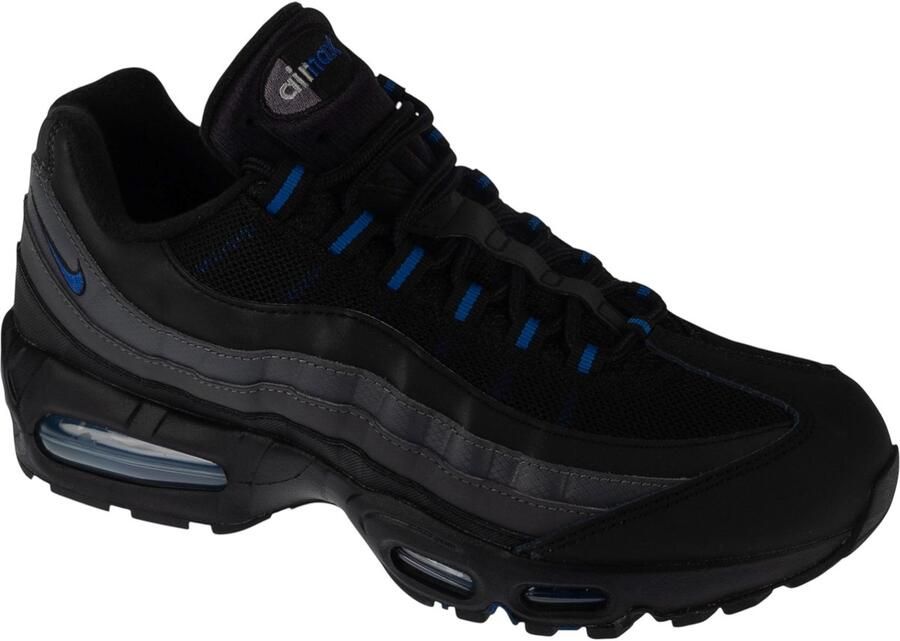 Nike Air Max 95 OG Big Bubble Zwart Blauw Sneakers Heren Doos Zonder Deksel - Foto 2