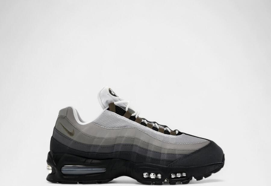 Nike Lage Sneakers Air Max 95 OG Big Bubble Black Medium Olive (Women's)