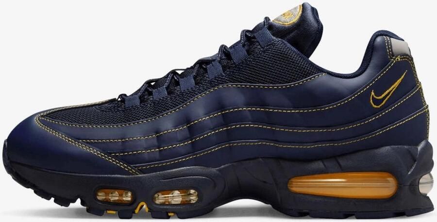 Nike Air Max 95 OG Big Bubble Michigan Heren Sneakers Schoenen Blauw IB7936 - Foto 2