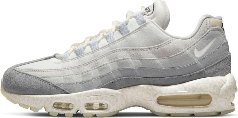 Nike Air Max 95 QS Summit Wit Cool Grey Wolf Grey Light Bone Wit Grijs Air Max Lifestyle Heren Sneakers voor Mannen - Foto 1