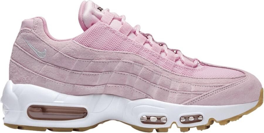 Nike Air Max 95 SD Sneakers Prism Pink White-Sheen-Black Roze Wit Zwart Air Max 95 Lifestyle Dames Sneakers voor Vrouwen