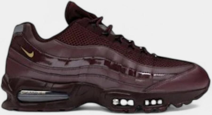 Nike Lage Sneakers Air Max 95 SE Big Bubble Total 90 Burgundy Crush