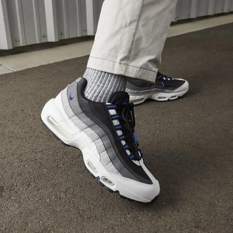 Nike Air max 95 Sneakers Mannen Wit Blauw Zwart - Foto 2