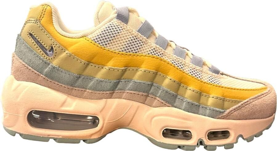 Nike Air Max 95 Damesschoen Sail Light Marine Olive Aura Ocean Cube Dames - Foto 2