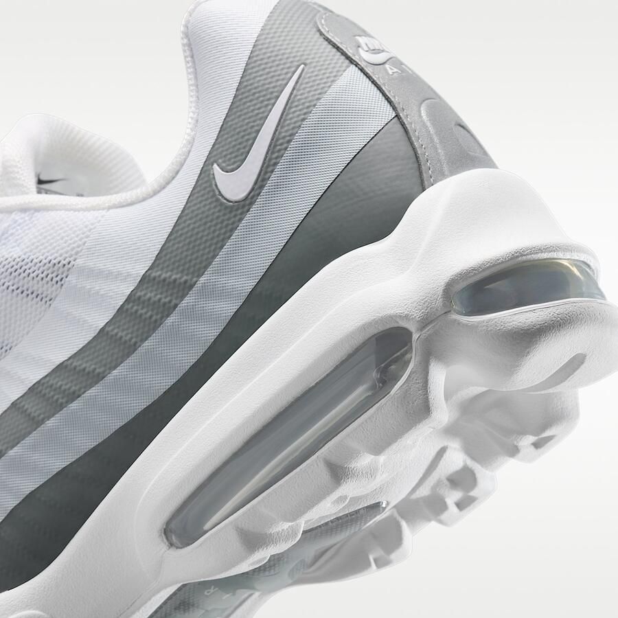 Nike Air Max 95 Ultra Wolf Grey Cool Grey-Anthracite-White Grijs Wit Air Max 95 Lifestyle Sneakers voor nen - Foto 2