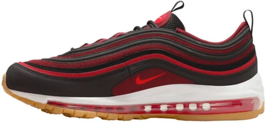 Nike Air Max 97 Black Team Scarlet 921826-022 Sneakers - Foto 2