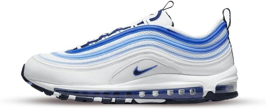 Nike Air Max 97 42 Wit Psychic Blue University Blue Zwart