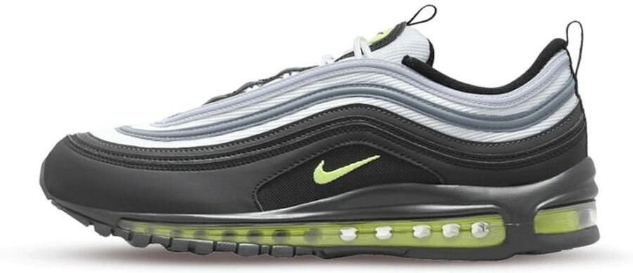 Nike Air Max 97 Neon Sneakers Unisex Pure Platinum Volt Black White - Foto 4
