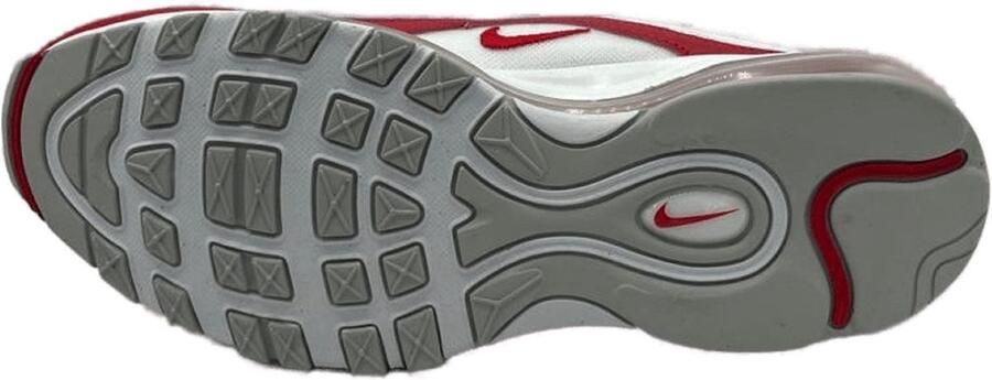 Nike Air max 97 Sneakers Mannen Wit Rood Textiel Leer - Foto 3