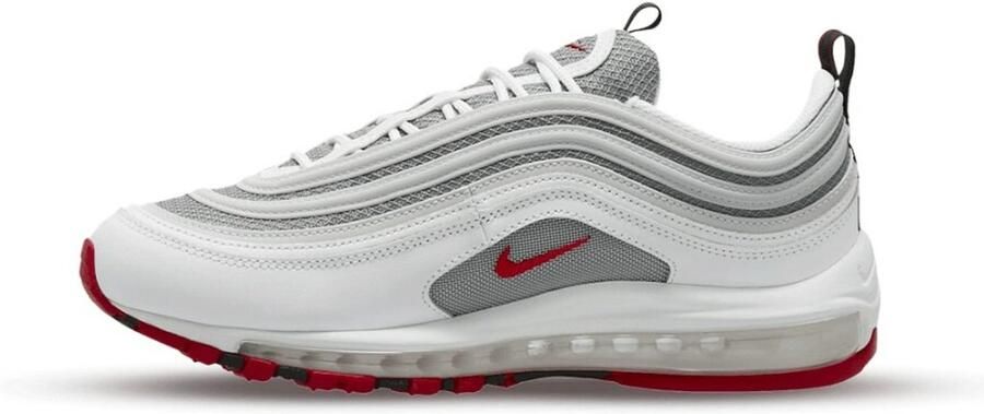 Nike Air Max 97 White Particle Grey Photon Dust Varsity Red - Foto 4