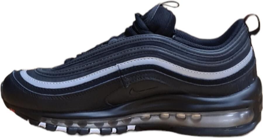 Nike Air Max 97 Junior White Flat Pewter Light Silver Black Kind - Foto 13