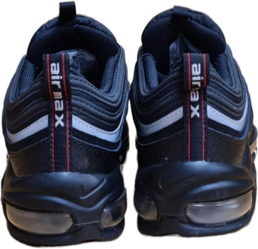 Nike Air Max 97 Junior White Flat Pewter Light Silver Black Kind - Foto 4