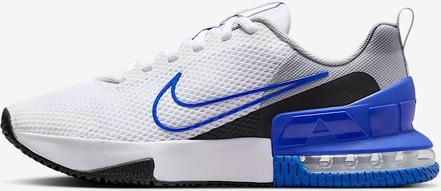 Nike Air Max Alpha Trainer 6 Wit Light Smoke Grey Zwart Hyper Royal Wit Grijs Air Max Lifestyle Heren Sneakers voor Mannen