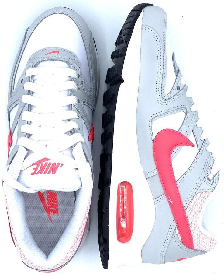 Nike Air Max Command Sneakers Dames Wit Rood Doos zonder deksel - Foto 3