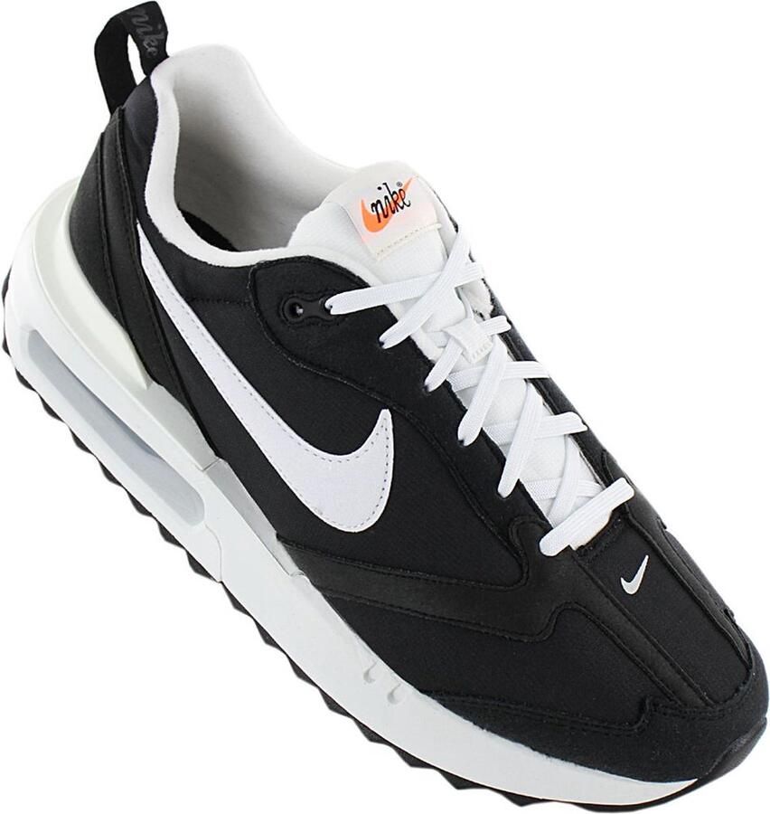 Nike Air Max Dawn Herenschoenen 40.5 Zwart Metallic Silver Total Orange Summit White - Foto 2